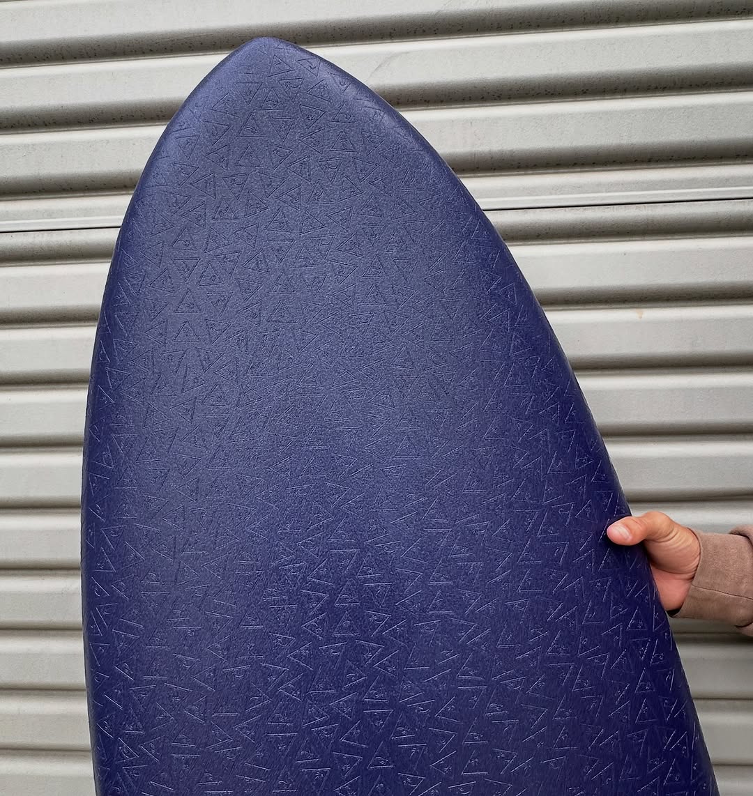 ヘリテージ 5'8" レトロフィッシュ クアッドフィン ミッドナイトブルー