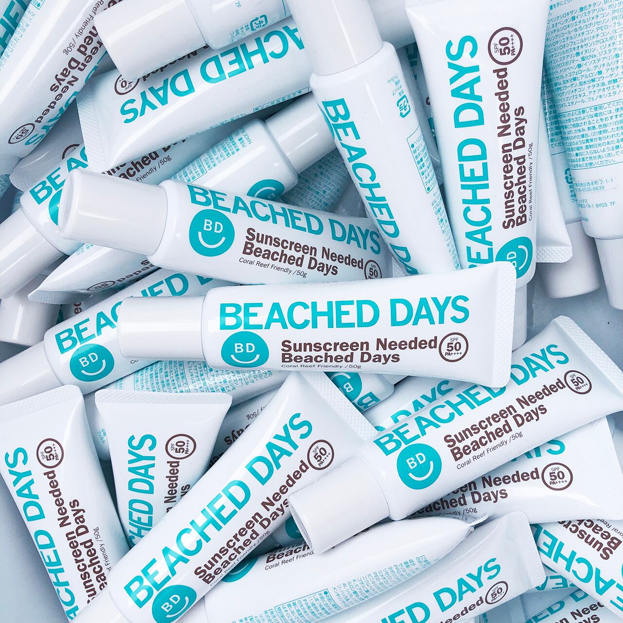 BEACHED DAYS サンスクリーン 日焼け止め SPF50 PA++++