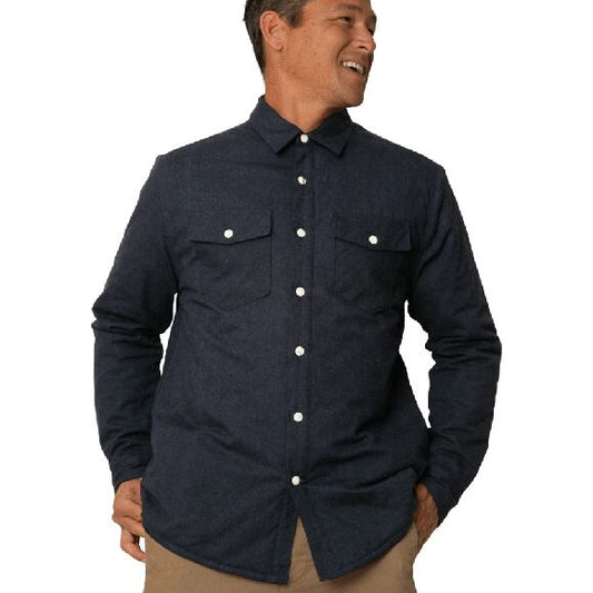 Bryson ロングスリーブ フランネル シャツジャケット