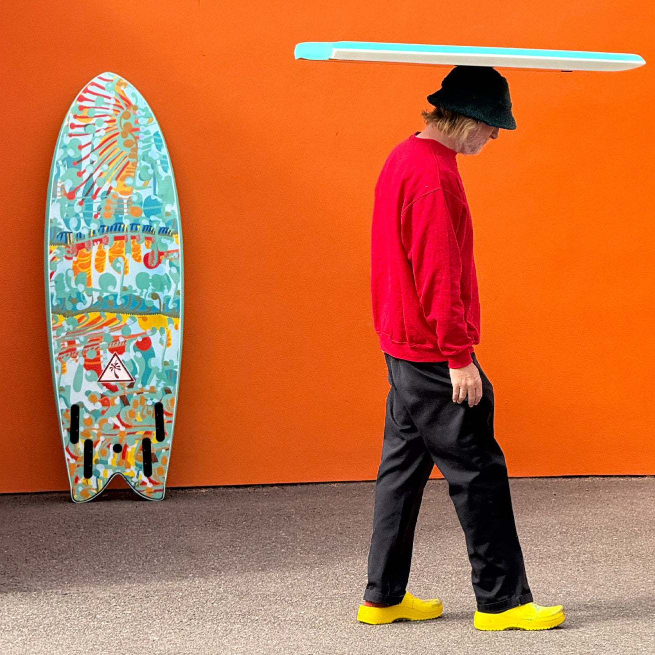 [先行予約2026モデル] ヘリテージ 5'8" x Andy Davis レトロフィッシュ クアッドフィン