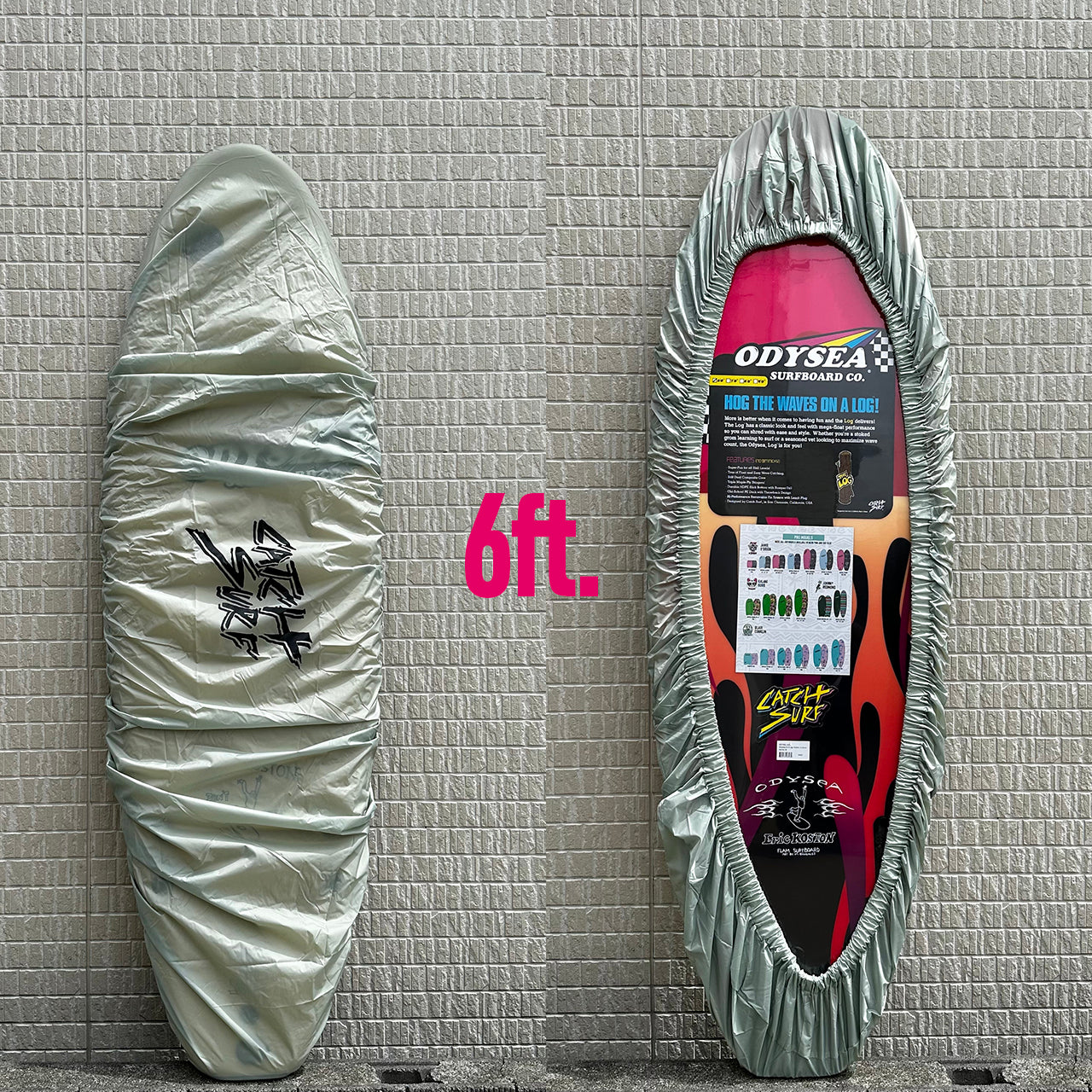 デッキカバー 6ft〜8ft対応 キャッチサーフ CATCH SURF ソフトボード 